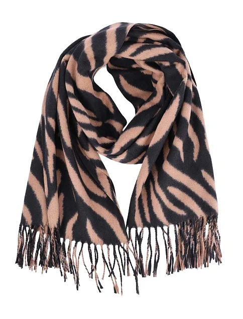 Шарф тканинний бежевий - фото 1 - Miraton