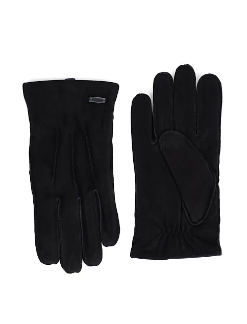Перчатки замшевые черные - фото 1 - Miraton