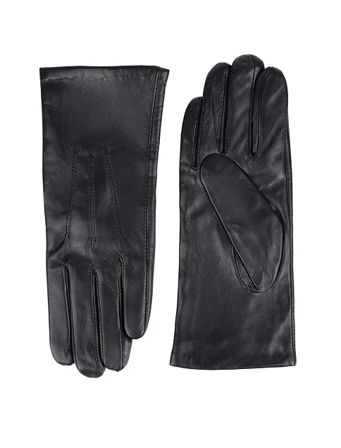 Перчатки кожаные черные - фото 1 - Miraton