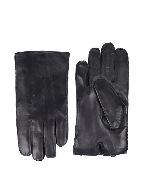 Перчатки кожаные черные - фото 1 - Miraton