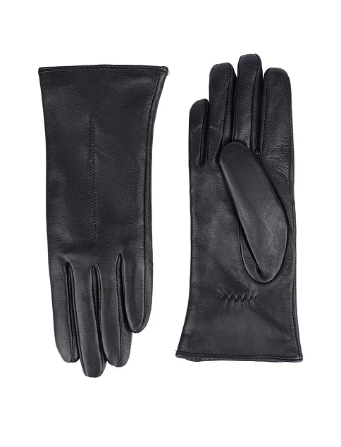 Перчатки кожаные черные - фото 1 - Miraton