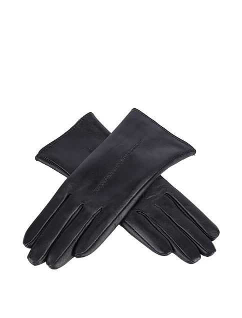 Перчатки кожаные черные - фото 2 - Miraton