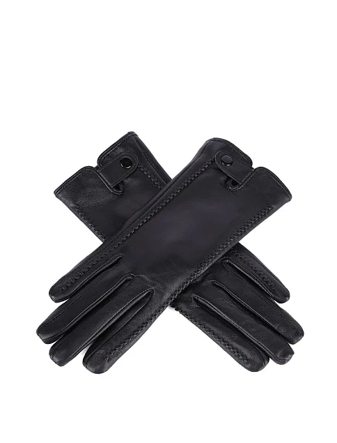 Перчатки кожаные черные - фото 2 - Miraton