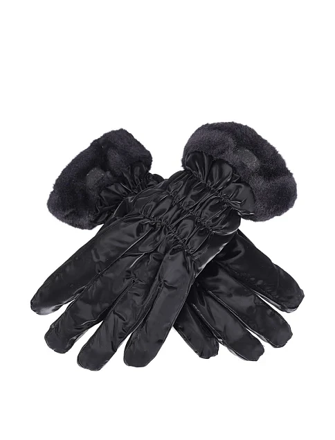 Перчатки тканевые черные - фото 3 - Miraton