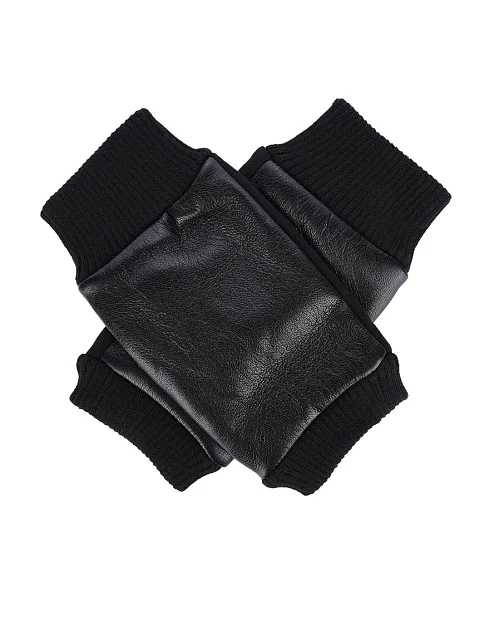 Рукавички тканинні чорні - фото 2 - Miraton