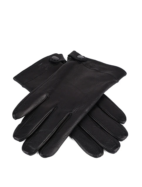 Перчатки кожаные черные - фото 3 - Miraton