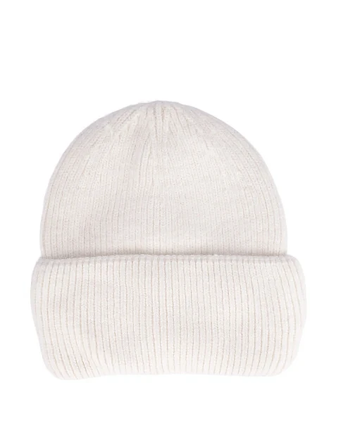 Шапка ангоровая молочная - фото 1 - Miraton