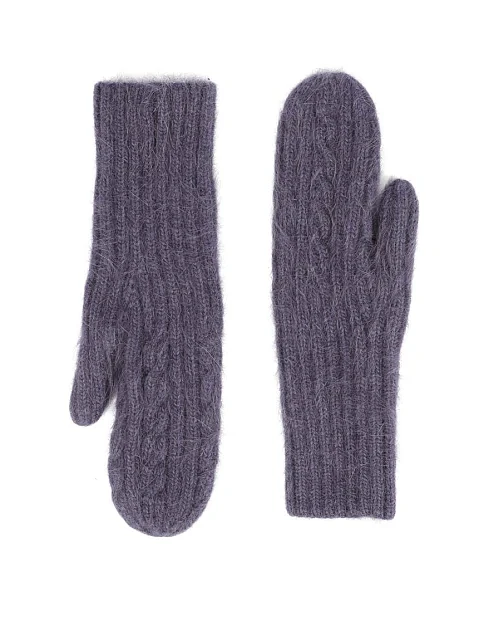 Рукавички з ангори сірі - фото 1 - Miraton