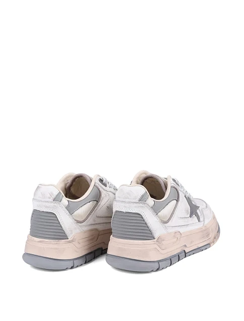 Жіночі кеди MIRATON шкіряні білі - фото 4 - Miraton