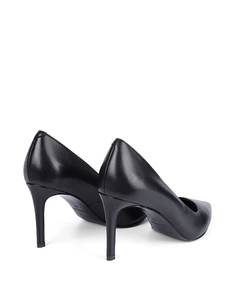 Женские туфли Mia May кожаные черные - фото 4 - Miraton