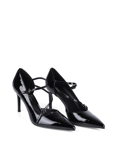 Женские туфли Mia May лаковые черные - фото 3 - Miraton