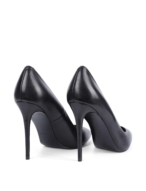 Женские туфли Mia May кожаные черные - фото 4 - Miraton