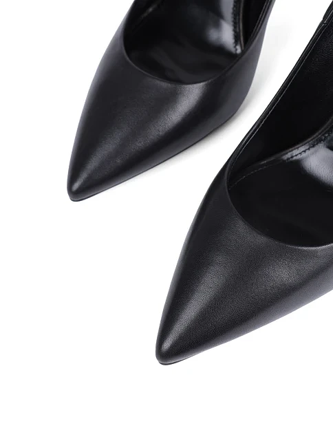 Женские туфли Mia May кожаные черные - фото 5 - Miraton