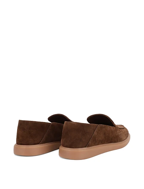 Женские слиперы Attizzare велюровые коричневые - фото 4 - Miraton
