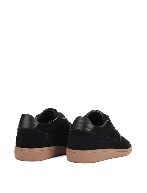 Жіночі кеди MIRATON велюрові чорні - фото 4 - Miraton