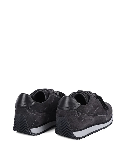 Женские кроссовки MIRATON велюровые серые - фото 4 - Miraton