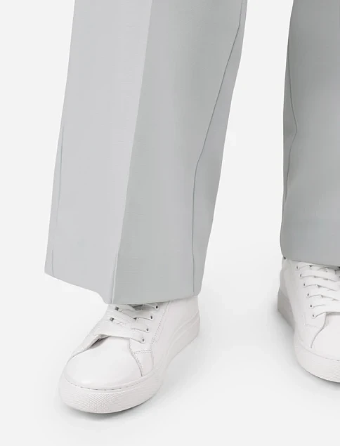 Женские кеды MIRATON кожаные белые - фото 2 - Miraton