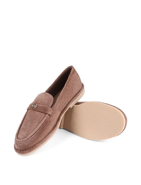 Жіночі сліпери Attizzare велюрові бежеві - фото 2 - Miraton