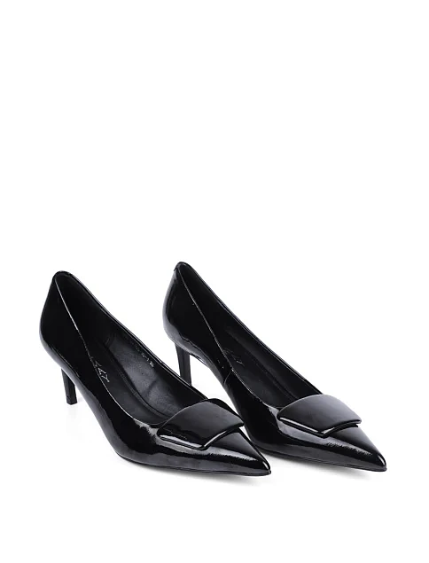 Женские туфли MiaMay лаковые черные - фото 3 - Miraton