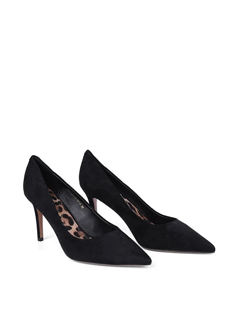 Женские туфли Mia May велюровые черные - фото 3 - Miraton