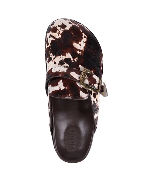 Жіночі мюлі MIRATON шкіряні різнокольорові - фото 2 - Miraton