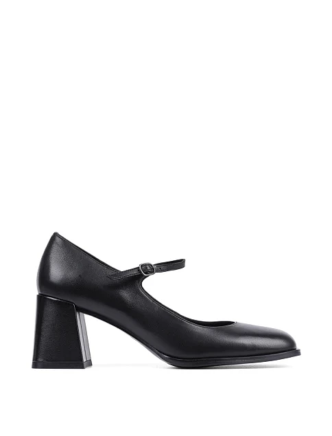 Женские туфли Attizzare кожаные черные - фото 1 - Miraton