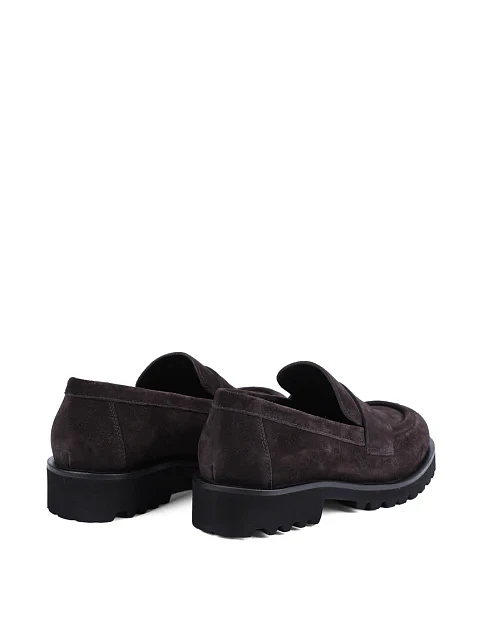 Женские туфли MIRATON велюровые серые - фото 4 - Miraton