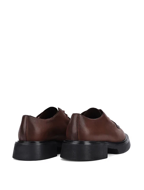 Жіночі туфлі MIRATON шкіряні коричневі - фото 4 - Miraton