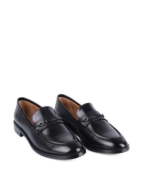 Женские туфли MIRATON кожаные черные - фото 3 - Miraton