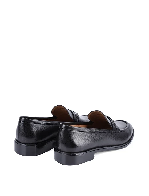 Женские туфли MIRATON кожаные черные - фото 4 - Miraton