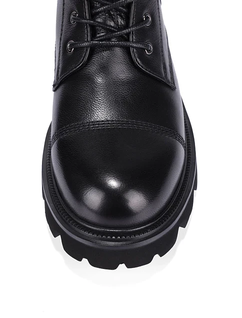 Женские ботинки Attizzare кожаные черные - фото 2 - Miraton