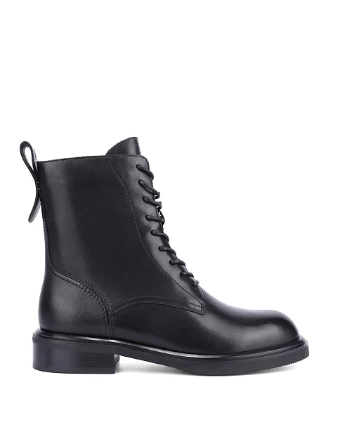 Женские ботинки Attizzare кожаные черные - фото 1 - Miraton