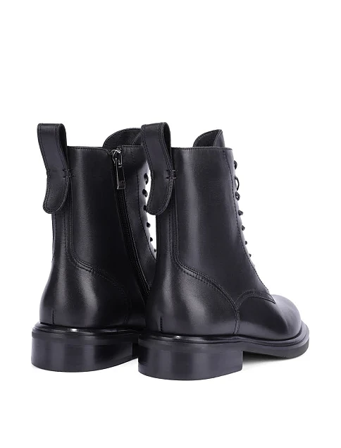 Женские ботинки Attizzare кожаные черные - фото 4 - Miraton