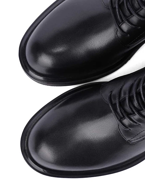 Женские ботинки Attizzare кожаные черные - фото 5 - Miraton