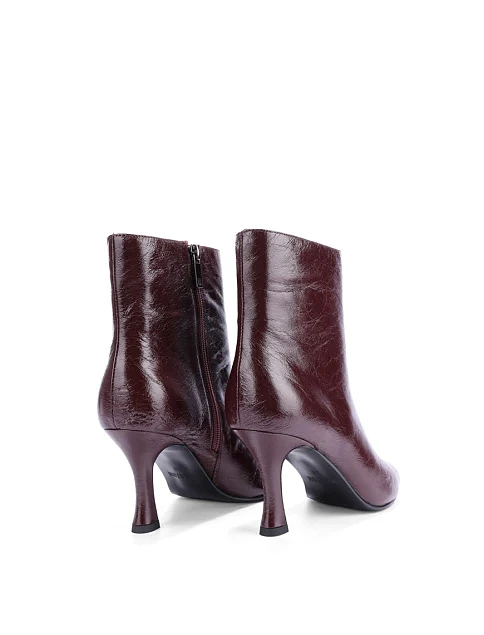 Женские ботинки MIRATON бордовые - фото 4 - Miraton