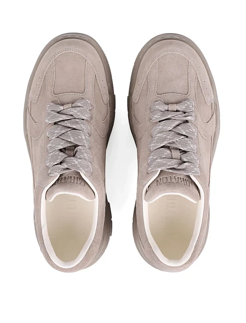 Жіночі кеди MIRATON велюрові сірі - фото 5 - Miraton