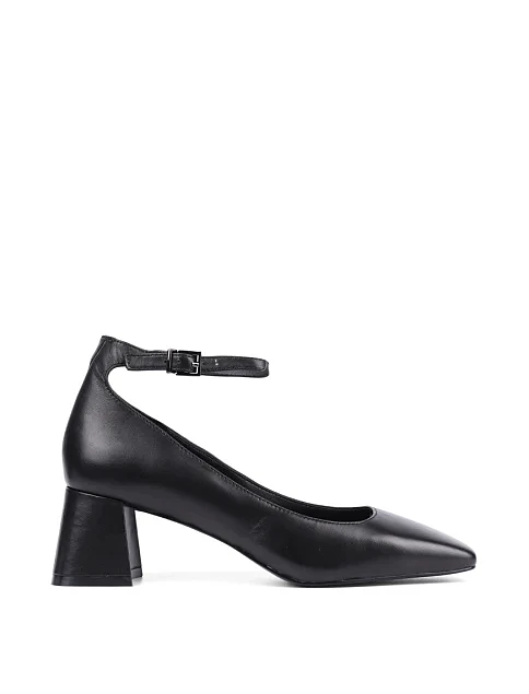 Женские туфли MIRATON кожаные черные - фото 1 - Miraton