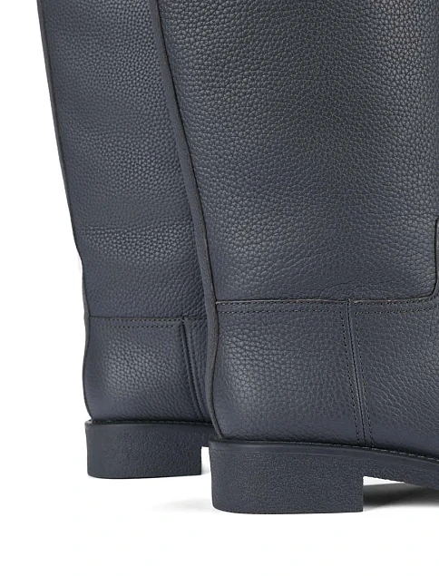 Женские сапоги Attizzare кожаные серые - фото 3 - Miraton