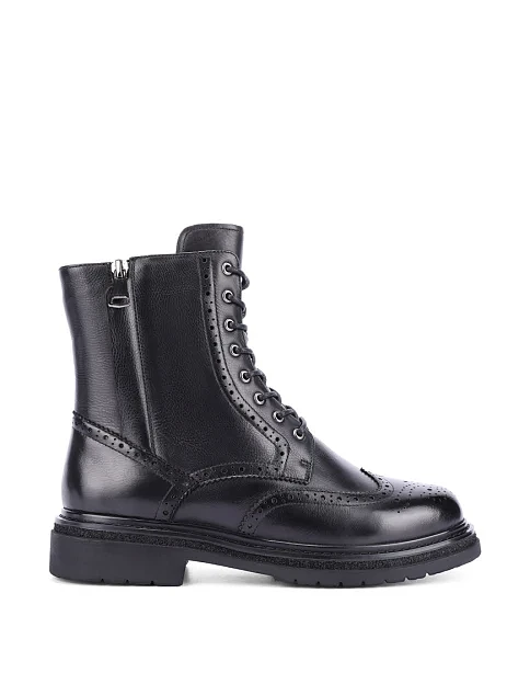 Женские ботинки Attizzare кожаные черные - фото 1 - Miraton