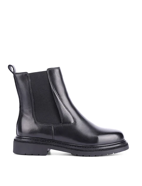 Женские ботинки кожаные черные - фото 1 - Miraton