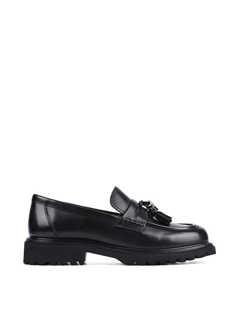 Женские туфли MIRATON кожаные черные - фото 1 - Miraton