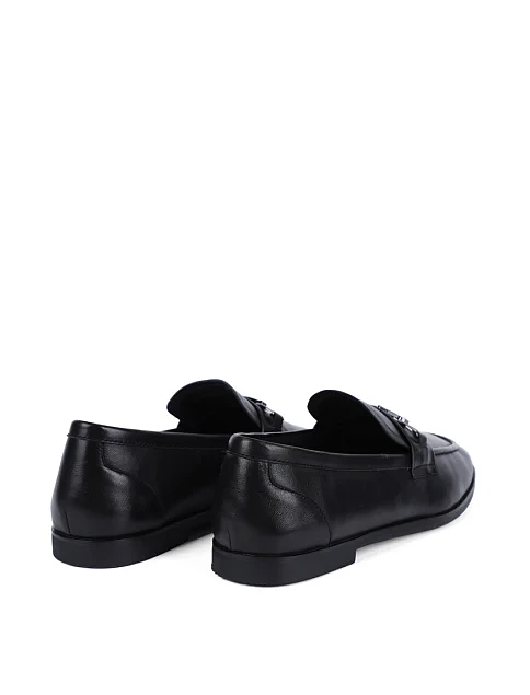 Женские слиперы MIRATON кожаные черные - фото 4 - Miraton