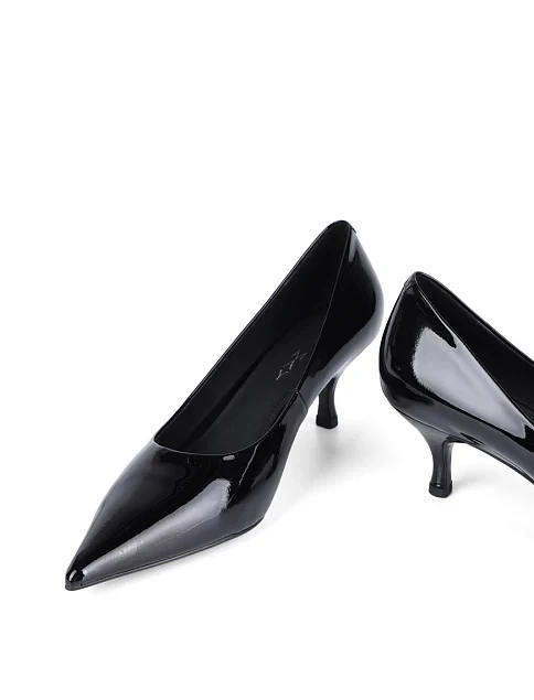 Женские туфли Mia May лаковые черные - фото 2 - Miraton