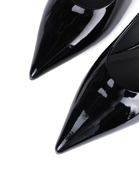 Женские туфли Mia May лаковые черные - фото 5 - Miraton