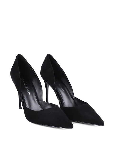 Женские туфли Mia May велюровые черные - фото 3 - Miraton