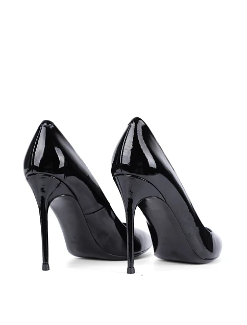 Женские туфли Mia May лаковые черные - фото 4 - Miraton
