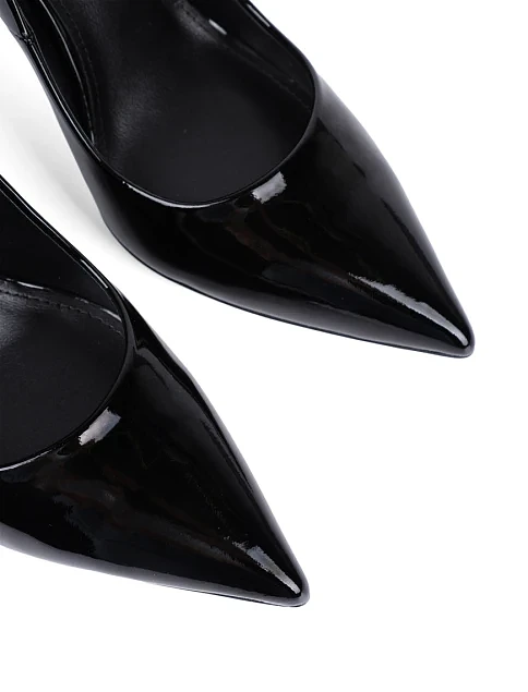 Женские туфли Mia May лаковые черные - фото 5 - Miraton