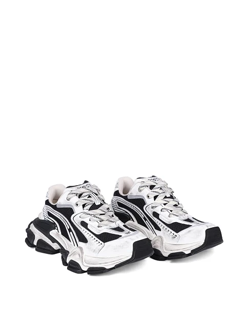 Женские кроссовки MIRATON из искусственной кожи белые - фото 3 - Miraton