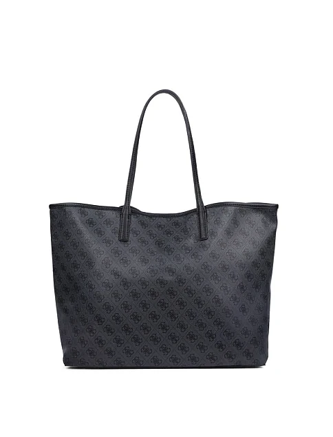 Женская сумка 2 в 1 из экокожи серая - фото 3 - Miraton