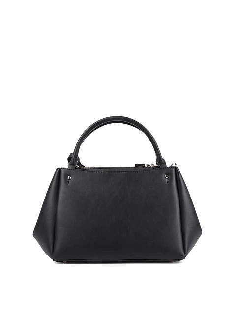 Женская сумка тоут Guess из экокожи черная - фото 3 - Miraton